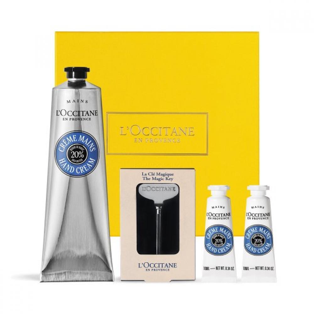 L Occitane Hand Cream 150mL Set  +deLuxe 2 Types + Magic Key Single option