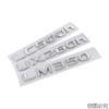 DFW5  ABS Car Body Side Letters Stickers Tail Trunk Emblem Decal for Lexus LC500h LM350 LM300h UX260h Logo Badge Auto Accessories
