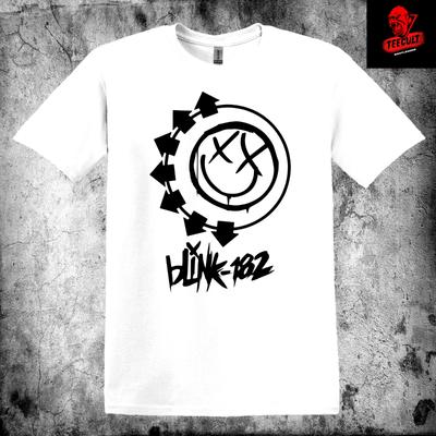 T-shirts pour hommes et femmes Blink 182 Punk Rock Metal Band Tee Unisexe Coton Lourd
