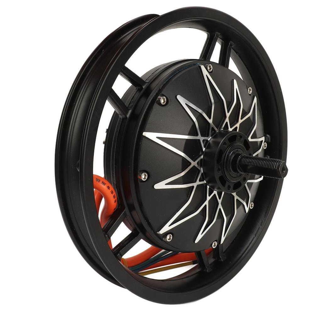 14 Inch Hub Motor 48v 72v 1000 5000w High Power Brushless Disc Brake Hub Motor for Electric Motorcycle Elecric Bike