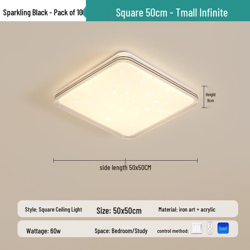 High Brightness Living Room Ceiling Light – Luxury Full Spectrum Eye Protection for Home Decor