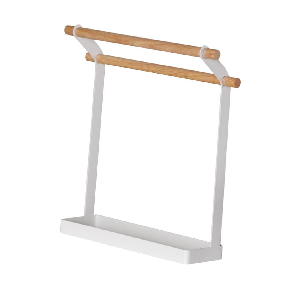 Držák na ručníky Sušák na ručníky Displej Jednoduchý Úspora místa Samostatný Tyč na ručníky Organizér pro prádelnu Domácí Koupelna