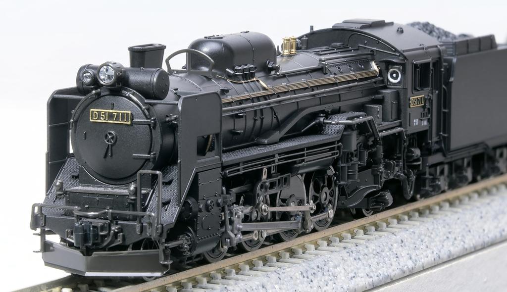 KATO N gauge D51 Hokkaido type Giesl ejector model railway steam locomotive 2016-C