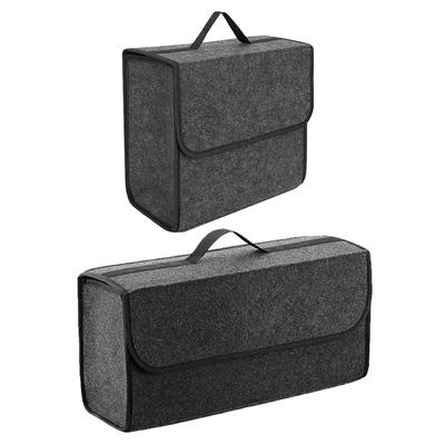 Auto Cargo Container Bag Car Trunk Organizer Portable Car Trunk Organizer Felt Cloth Storage Case Auto Interior Stowing Tidying