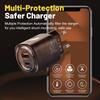 30W Dual Port USB & Type-C Fast Charger for US/EU - Mobile Phone PD Travel Charger