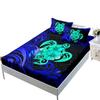 Underwater World Turtle Kit, Sheet Three-Piece Set, Bedspread Pillowcase, Mattress Protective Cover