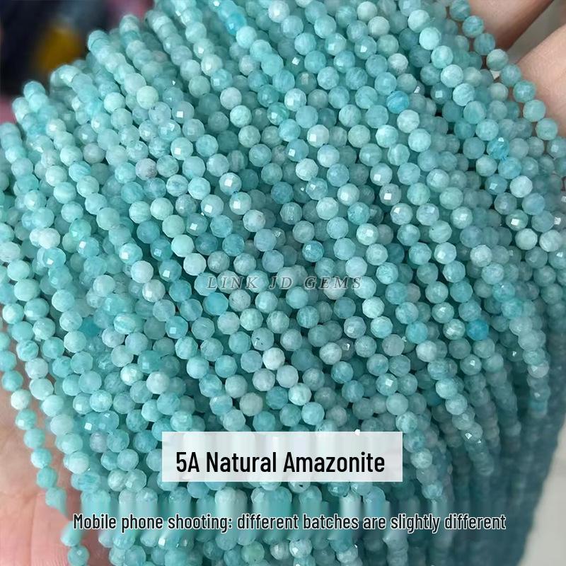 

3 мм Граненые Кристальные Турмалиновые Гранатовые Круглые Бусины для DIY Ювелирных Изделий 108 beads around 3mm