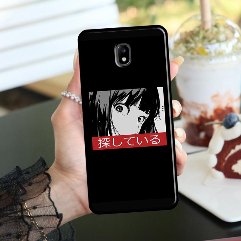 Sad Japanese Anime Aesthetic Case For Samsung Galaxy M56 M36 M34 M14 M54 M13 M15 M55 M35 M16 M31 M11 M53 M12 M32 M52 M06