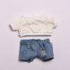DIY Dolls Clothes Accessories Mini Hoodies Trousers Set  Cotton Stuffed Doll