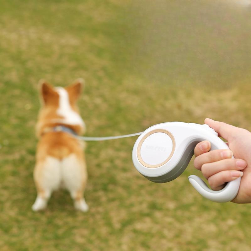 The Dog Leash Is Designed To Prevent The Dog From Breaking Free When Going Out, and It Can Automatically Extend and Retract To Hold The Pet