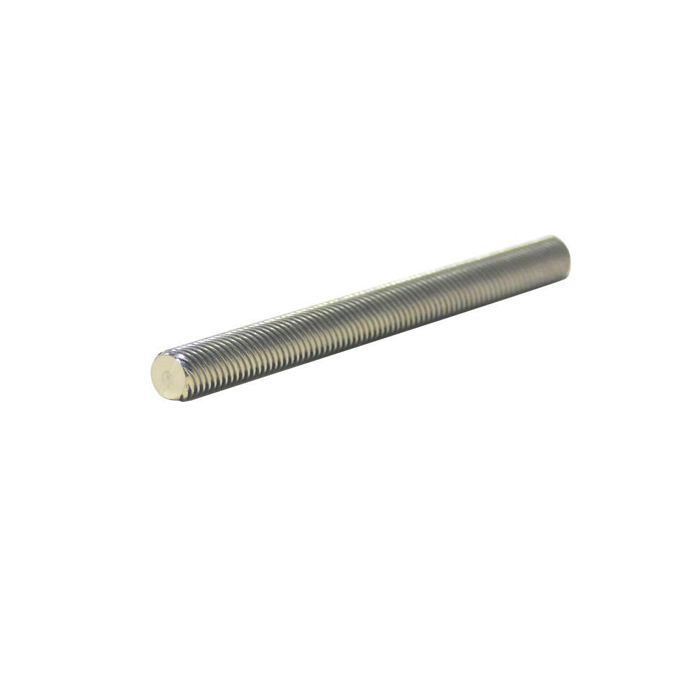 Link CNC 304 Stainless Steel T12 Trapezoidal Lead Screw with Nut, 2mm Pitch, 20mm Lead