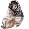 Plaid scarf women's autumn and winter imitation cashmere warm scarf office shawl with high-end scarf women's winter