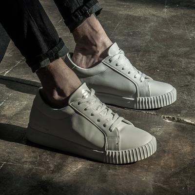 [BSQT BY CLASSY] 786 Monaco Schriftzug Höhensteigernde Sneaker Weiß Silber [Street] [Versand aus Korea] 100% Authentisch