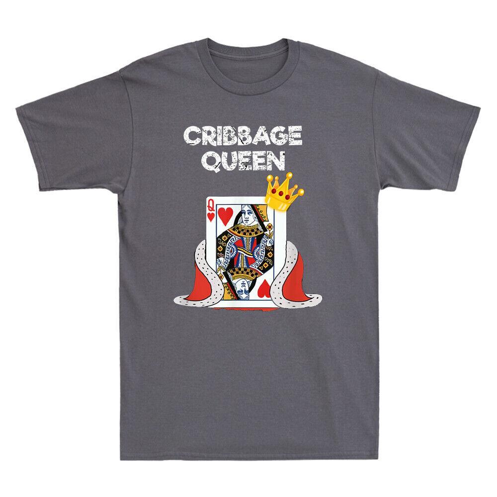 Cribbage Shirt Cribbage Queen Funny Cribbage Lover Gifts Vintage Men s T-Shirt M