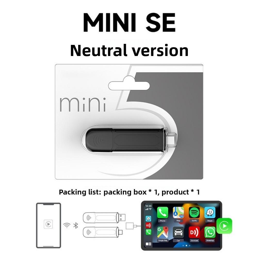 Wireless CarPlay Adapter Box Convert Wired to Wireless for iPhone Android Auto Car Stereo