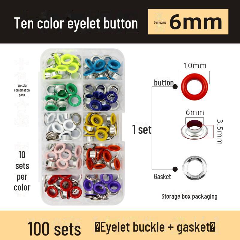 Air Eye Installation Pliers Set with Display Stand, Printing Cloth, and Press Buckle for Posters