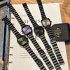 Watch Female Student Style Light Luxury Niche High-End Retro Sense Exquisite Versatile Workplace Square Small Dial Women'S Watch