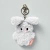Wire Ear Rabbit Mini Keychain Gray (34012182)