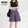 Mark Fairwhale Women's Breathable High-Waist Nylon Shorts