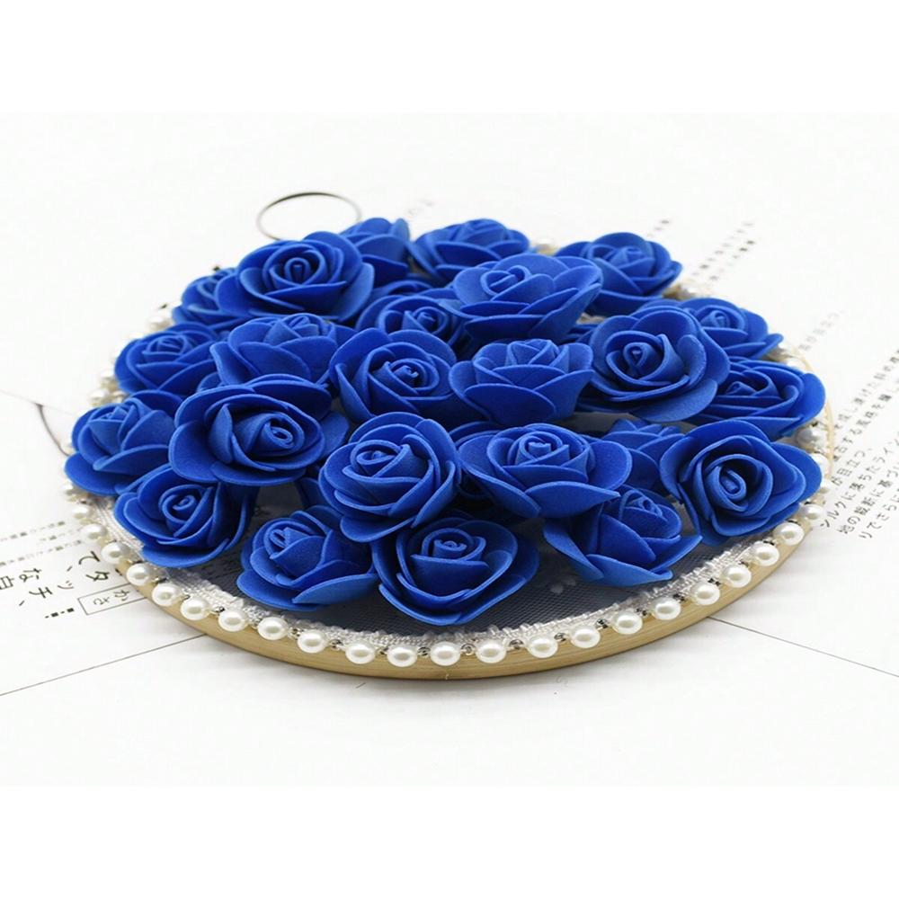 Artificial Flower Head Foam Teddy Bear Hot Sale Rose Mold DIY Gift Box Wedding Valentine's Day Festival Party Wreath Centerpiece
