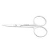 Stainless Steel Eyebrow Trimming Scissors Safe Clean Professional Beauty Scissors for Hair Cutting