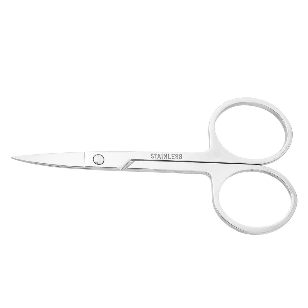 Stainless Steel Eyebrow Trimming Scissors Safe Clean Professional Beauty Scissors for Hair Cutting