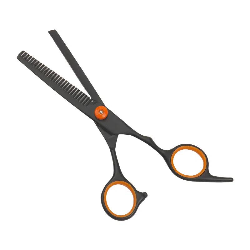 Stainless Steel Barber & Hairdressing Scissors Set: Flat Tooth & Thinning Options