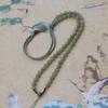 Handmade Woven Jade Pendant Necklace