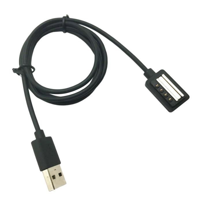 CHARGEUR GPS - ADAPTATEUR ALIMENTATION GPS Câble USB Smart Watch 1 pièce pour montres Suunto Spartan Sport et Spartan Ultra