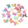 Two-tone Gradient Butterfly Beads  For DIY Necklace Bracelet Jewelry Making Accessories