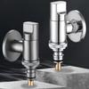 Brass 3-way Filling Angle Valve Wall Mount One Into Two Out Water Toilet Faucet Bidet Sprayer for Bathroom Accessories