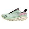 HOKA One One Clifton 9 Weich Bequem Rutschfest Langlebig Low Top Freizeit Laufschuhe Damen Sneaker Grün 1127896-MNW