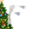 3 m EU US Plug Power Extension Cord 220V Transparent Cable For LED Fairy Lights Garland Holiday String Lights Multipurpose