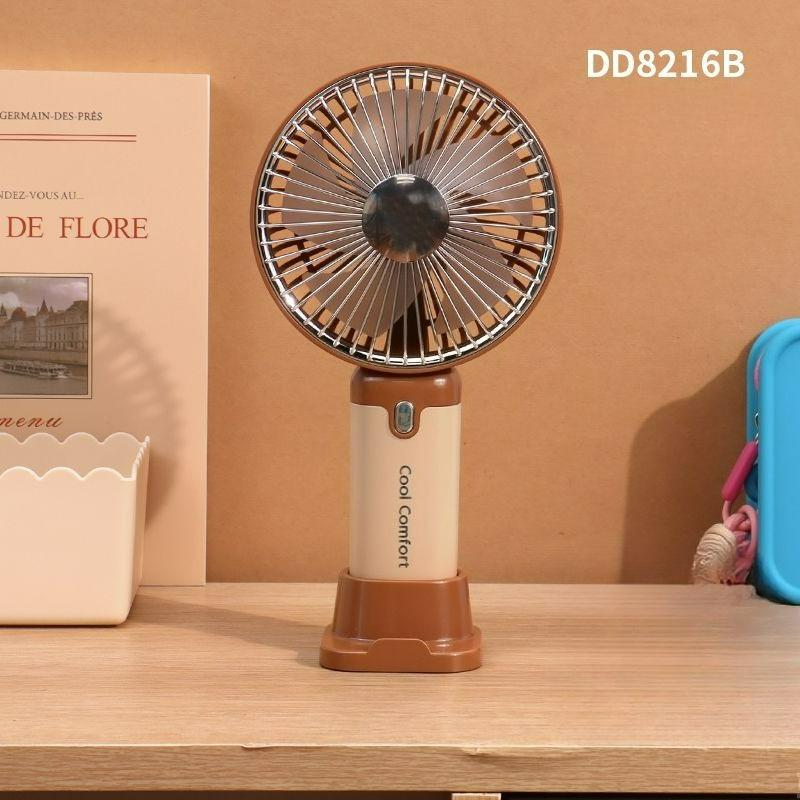 

Portable Fan Handheld USB Rechargeable Mini Fan 1200mAh Adjustment Suitable for Travel Outdoor Office Home