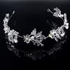 Shiny Baroque Queen Crown Crystal Fashion Bridal Hairband  Women Hair Accessories