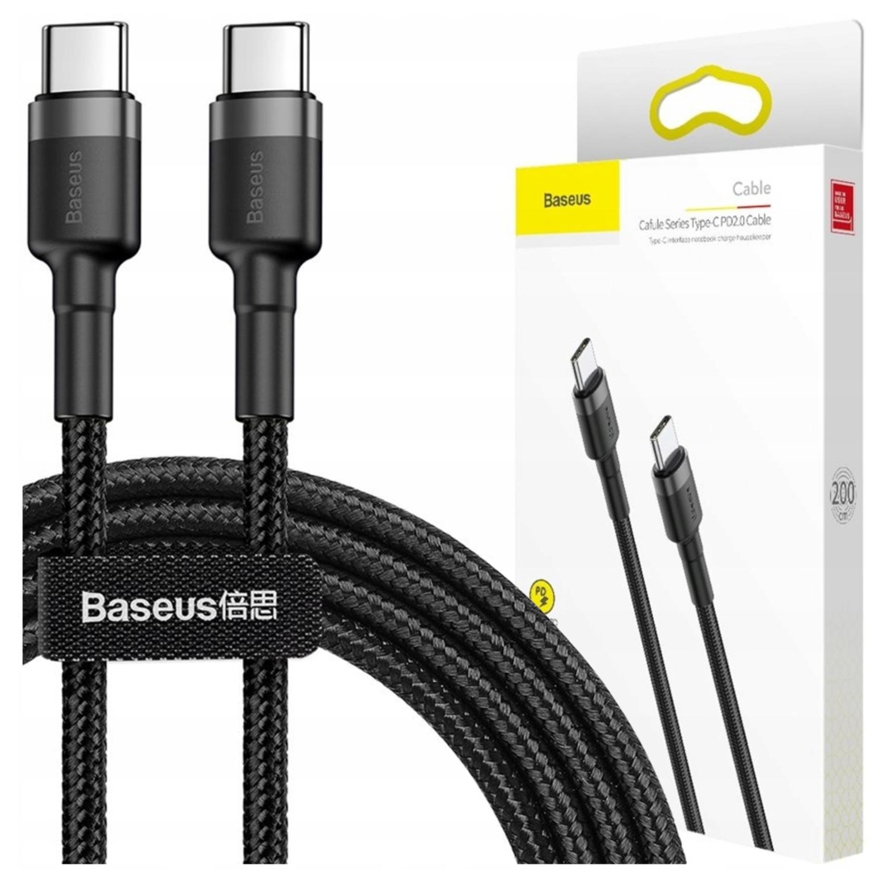 Baseus Cafule - USB-C cable - USB-C to USB-C - 2 m - Bild 6