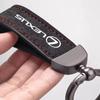 Suede Leather Alloy Car Keychain Keyring Pendant For Lexus F SPORT ES RX NX LS UX LM LX GX LC RZ IS CT GS RC HS LBX Accessories
