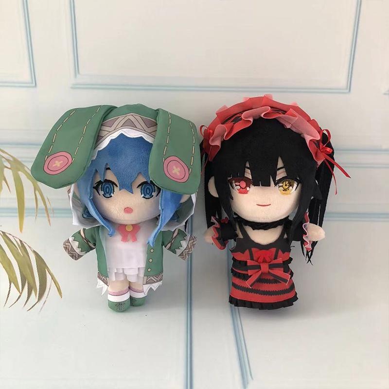 Anime Date A Live Kurumi Tokisaki Plush Toy Doll With Removable Clothes Soft And Huggable Gift For Girls