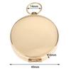 Gold Color Outdoor Compass Copper Camping Compass High-Grade Portable Pocket Compass  Navigation