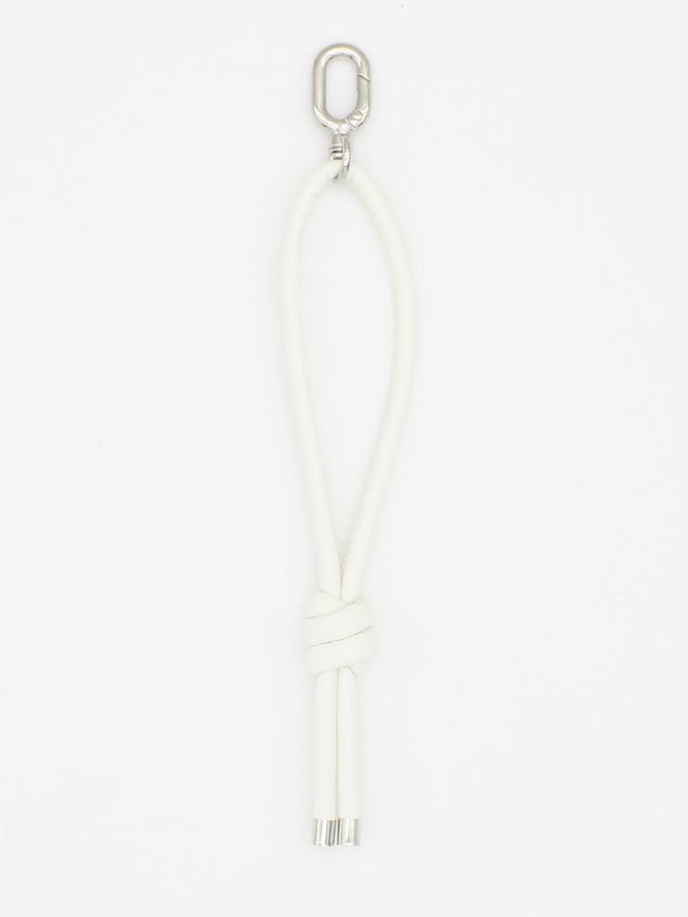 Woven Leather Pendant Keyring & Bag Accessory