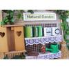 Billy Handmade Dollhouse Kit Natural Frame Kit Natural Garden 8551