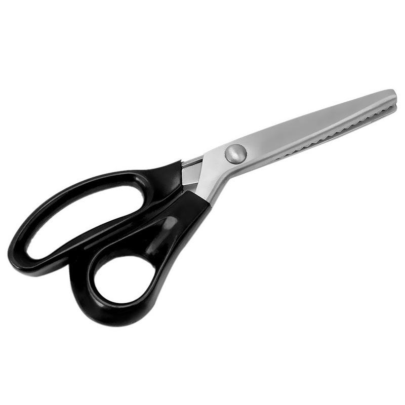 Forbici per Pizzo Affilate e Resistenti da 5 mm, Forbici a Dente di Fiore Ondulato, Forbici a Dente di Cane Triangolare, Forbici per Taglio Tessuto, Forbici per Cartamodelli
