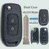 DR Car Key Modified Shell Case Only Support CWTWE1G0003 For Renault Dacia Symbole Logan Sandero Trafic Lodgy Dokker Duster