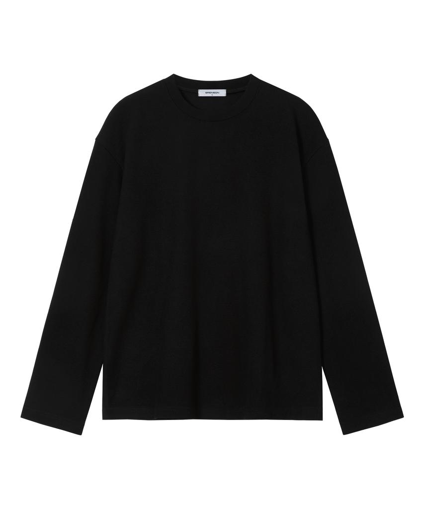 BRENSON Loose Fit Long Sleeve Knit Tee ( 4 Colors )