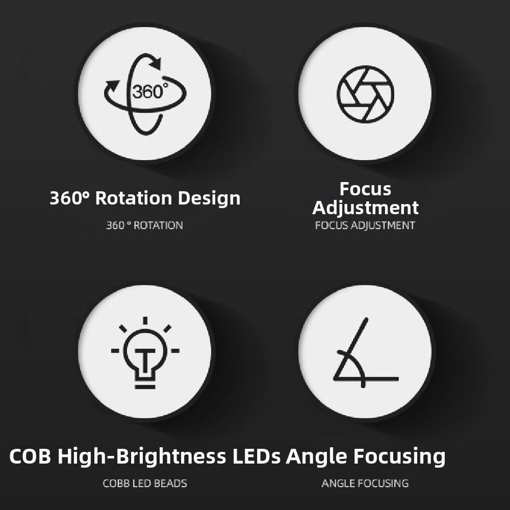 360 Degree Rotation Fish Tank Clip Lamp LED Aquarium Plant Light Aquarium Accessories