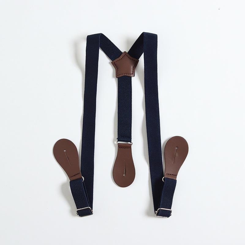 Kids Y-Back Elastic Suspenders with Clips
