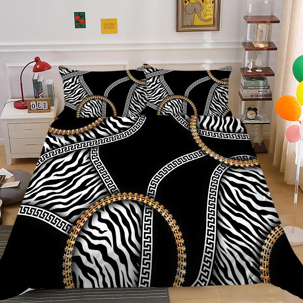 Classic Luxury Series Bedding Set Luxury Duvet Cover and Pillow Case 2/3 AU240 * 270 Washable and Quick Drying Bedding Sets