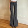 New Low-waisted Straight-tight Casual Suit Pants for Women, Slim and Drooping American Retro Loose Trousers for Summer