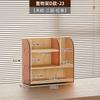 Modern Simple Bookcase Multilayer Desktop Organizer Office Storage Shelf Space Saving Desk Rack System for Home Office
