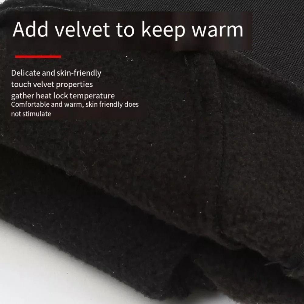 Touchscreen Cycling Gloves Double Layer Ski Gloves Unisex Winter Gloves